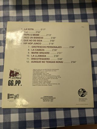LP Grotescos personajes