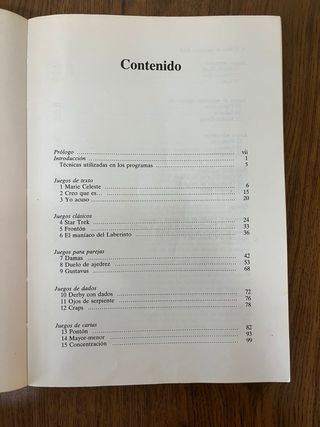 El libro de juegos MSX Jim Gregory