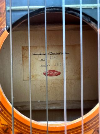 Guitarra clásica modelo C542