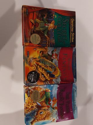Pack de 3 libros Geronimo Stilton