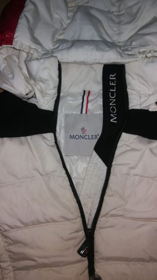 CHAQUETA ABRIGO  MONCLER BLANCO