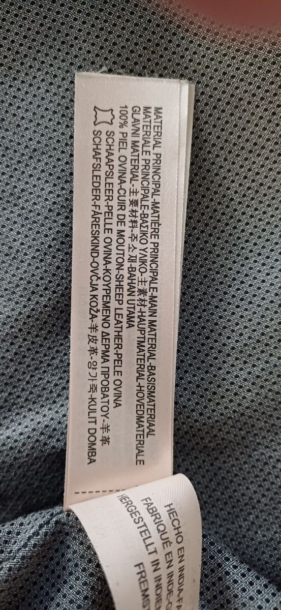 Chaqueta cuero mujer Massimo Dutti