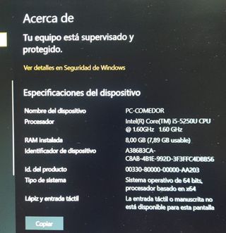 MINI ORDENADOR INTEL