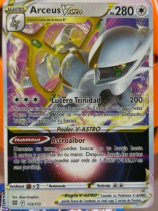 Arceus. Carta pokemon