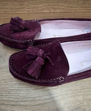 Mocasines Pretty Ballerinas burdeos/granate