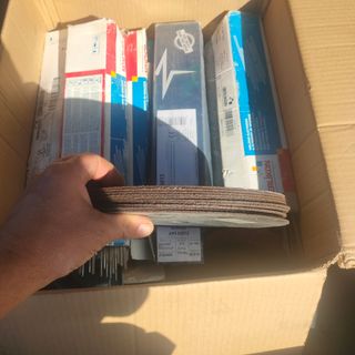 Discos corte flexo pequeño y electrodos