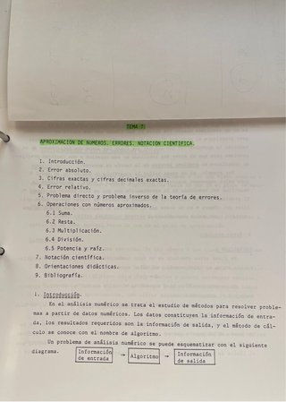 Temario oposiciones matemáticas.