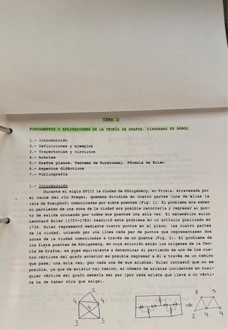Temario oposiciones matemáticas.