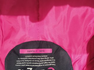 Chaqueta esquí niña