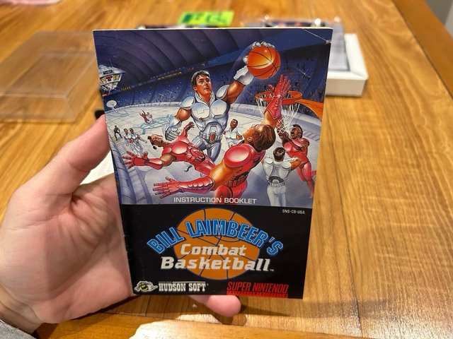 Combat Basketball Super Nintendo snes