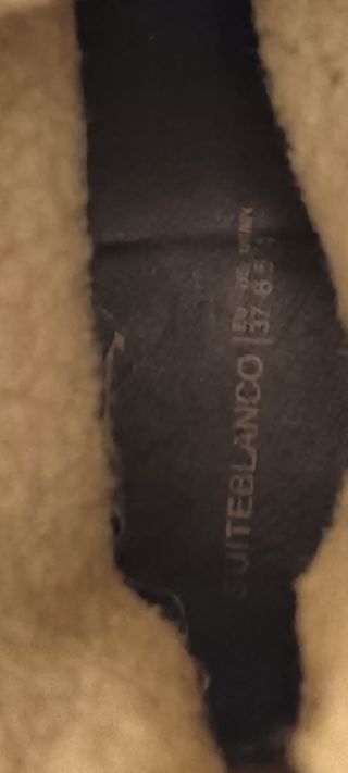 Botines de ante - Nuevo sin estrenar.Suite Blanco.