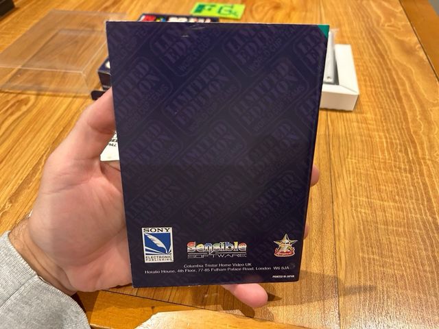 Sensible Soccer Limited Super Nintendo snes