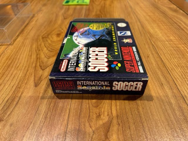 Sensible Soccer Limited Super Nintendo snes