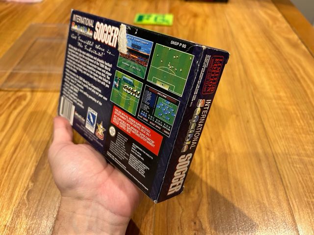 Sensible Soccer Limited Super Nintendo snes