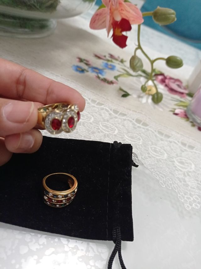 ANILLOS dorado para MUJER 