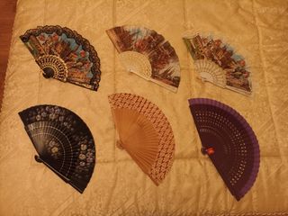 6 abanicos. Ideal regalo 🎁