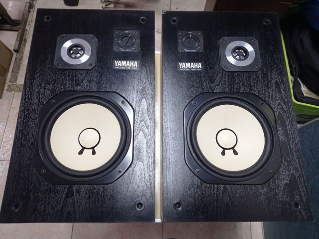 Altavoces con su caja