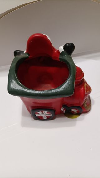 Piccolo porta vaso Babbo Natale
