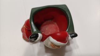 Piccolo porta vaso Babbo Natale