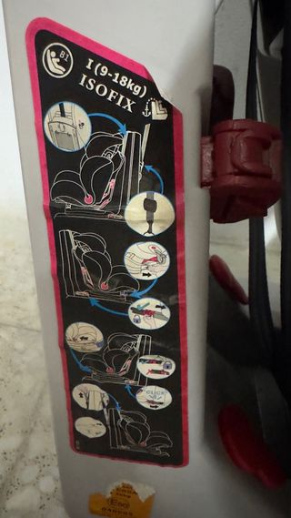 Silla coche grupo 1, 2 y 3