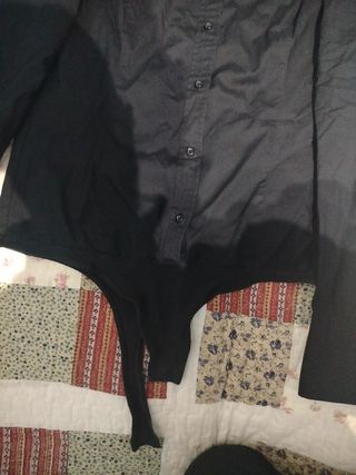 Camicia da donna nera Sisley S-M