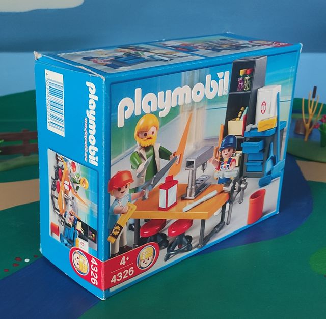 Playmobil 4326. Clase de tecnología.