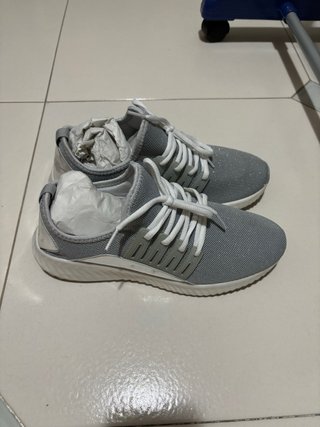 Zapatillas deportivas plata