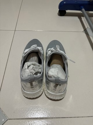Zapatillas deportivas plata
