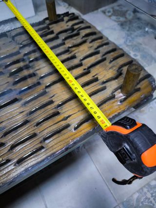 Mesa antigua trillo de nogal