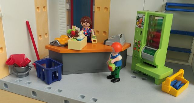 Playmobil 4327. Cafetería de colegio.