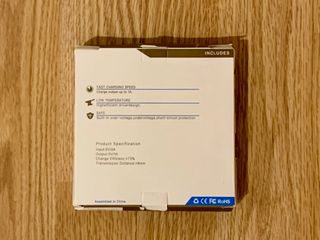 Cargador inalámbrico rápido Qi 12W para móviles