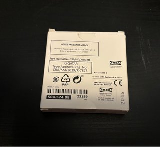 Cargador inalámbrico iPhone IKEA Livboj