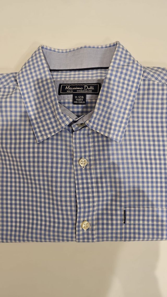 Camisa de niño Massimo Dutti T.12 y 13