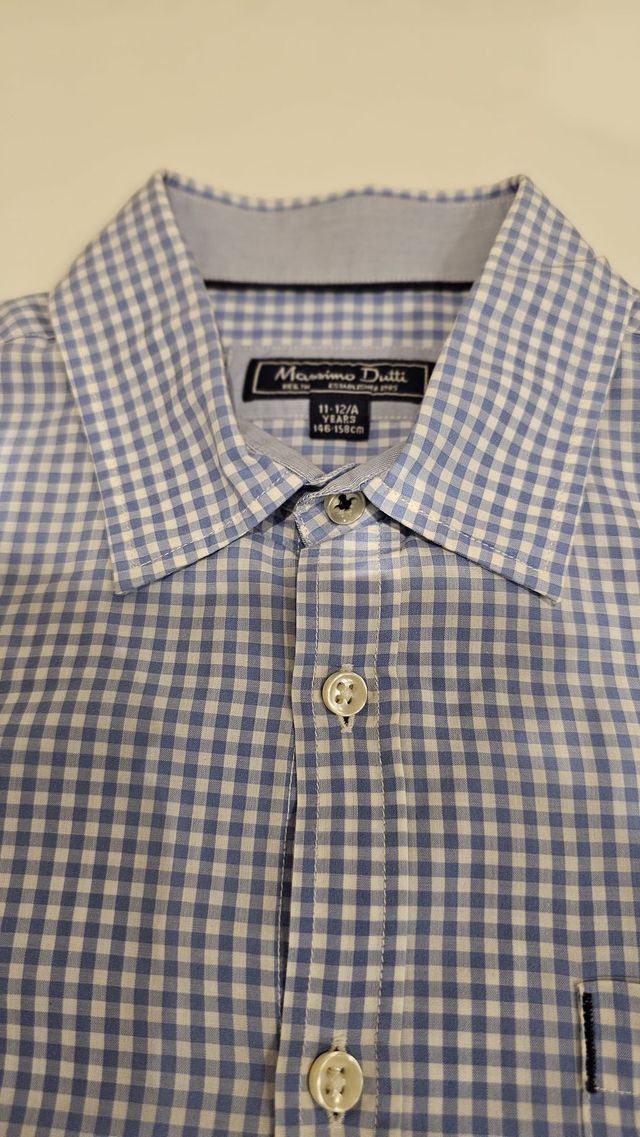 Camisa de niño Massimo Dutti T.12 y 13