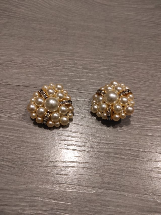 Pendientes perlas