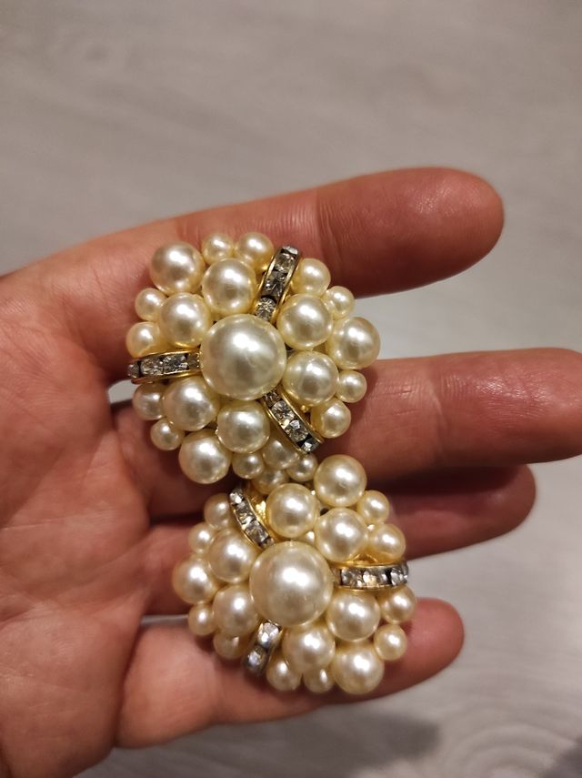 Pendientes perlas