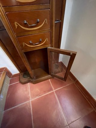 Mueble entrada madera de pino