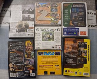 Lote 7 Juegos pc Antiguos