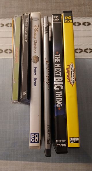 Lote 7 Juegos pc Antiguos