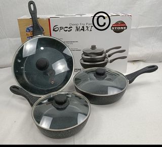 TRIS PADELLE TRIS COPERCHIO