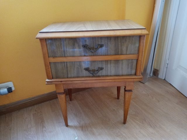 Mesita de dormitorio para mueble auxiliar para cua