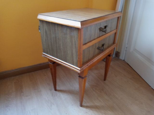 Mesita de dormitorio para mueble auxiliar para cua