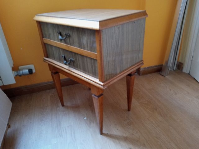 Mesita de dormitorio para mueble auxiliar para cua