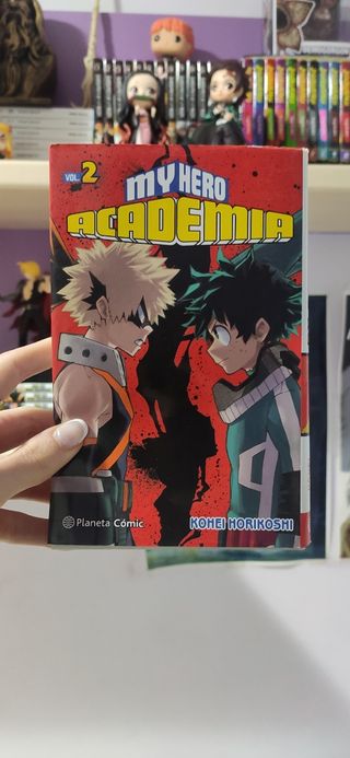 Manga del tomo 1 al 33 del manga My Hero Academia