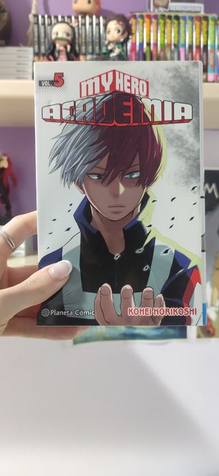 Manga del tomo 1 al 33 del manga My Hero Academia