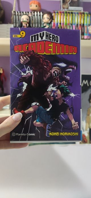 Manga del tomo 1 al 33 del manga My Hero Academia
