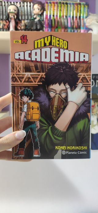 Manga del tomo 1 al 33 del manga My Hero Academia