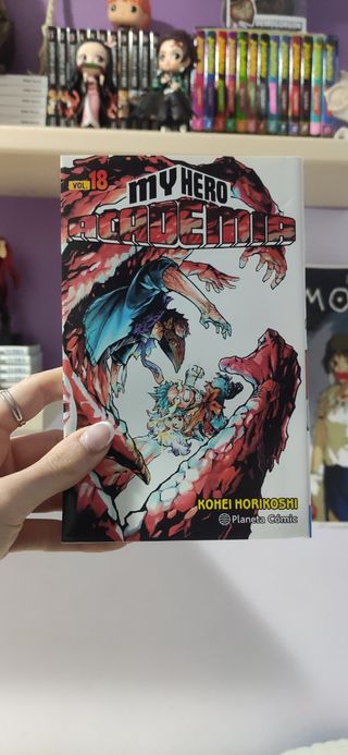Manga del tomo 1 al 33 del manga My Hero Academia