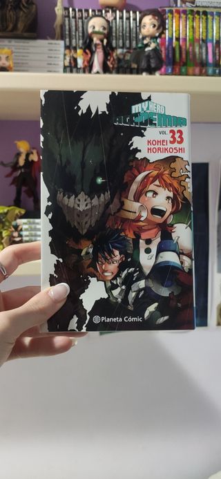 Manga del tomo 1 al 33 del manga My Hero Academia
