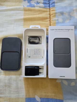 Samsung CargadorSuper Fast Wireless charger Duo